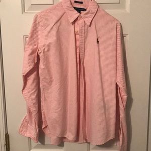 Ralph Lauren pink button down